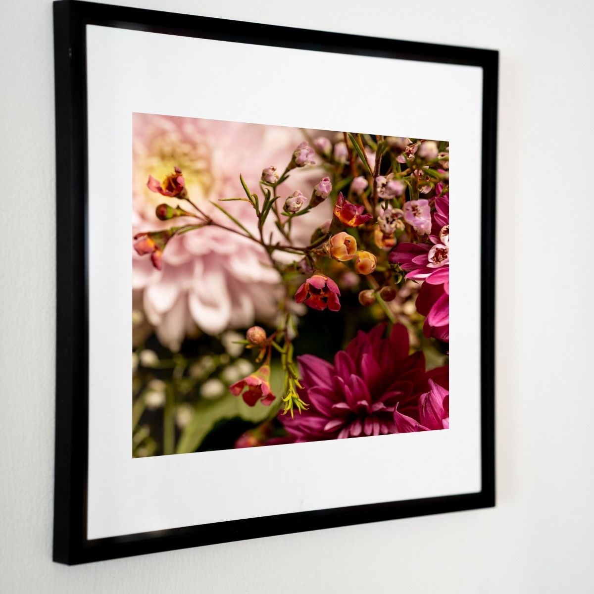 Blush - Delicate Textured Pink Chrysanthemum Flower Photo Art Print, Nature Home Decor, Gifts for Gardeners