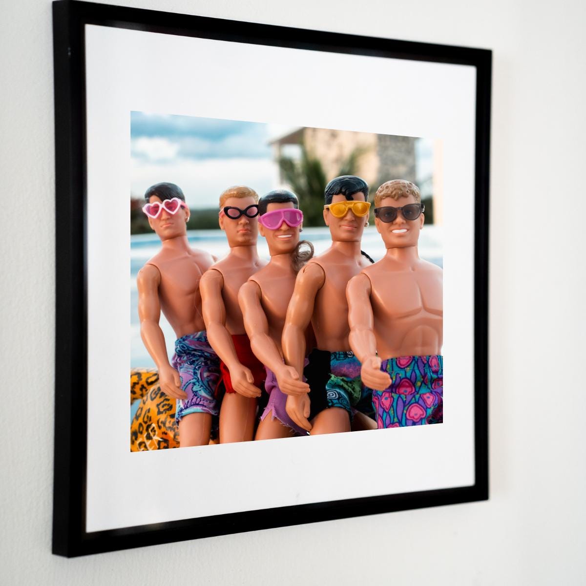Fun Sunglasses for the Boys - New Kids on the Block Retro Gift, Decor for Vacation Lovers