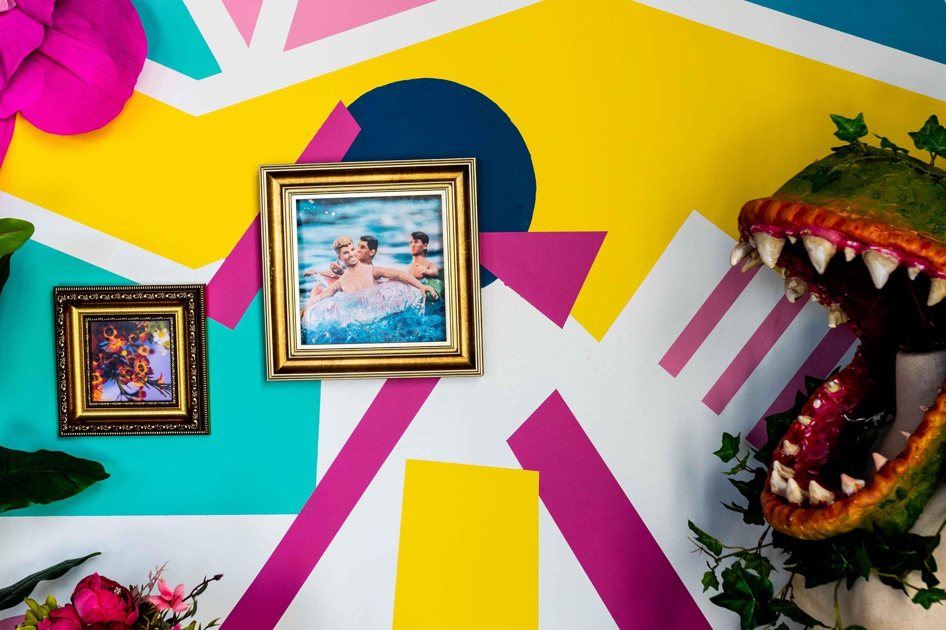 No Stress — Fun New Kids on The Block Barbie Doll Photo Print, Maximalist Wall Art Gift, Unique Swimmer Gift