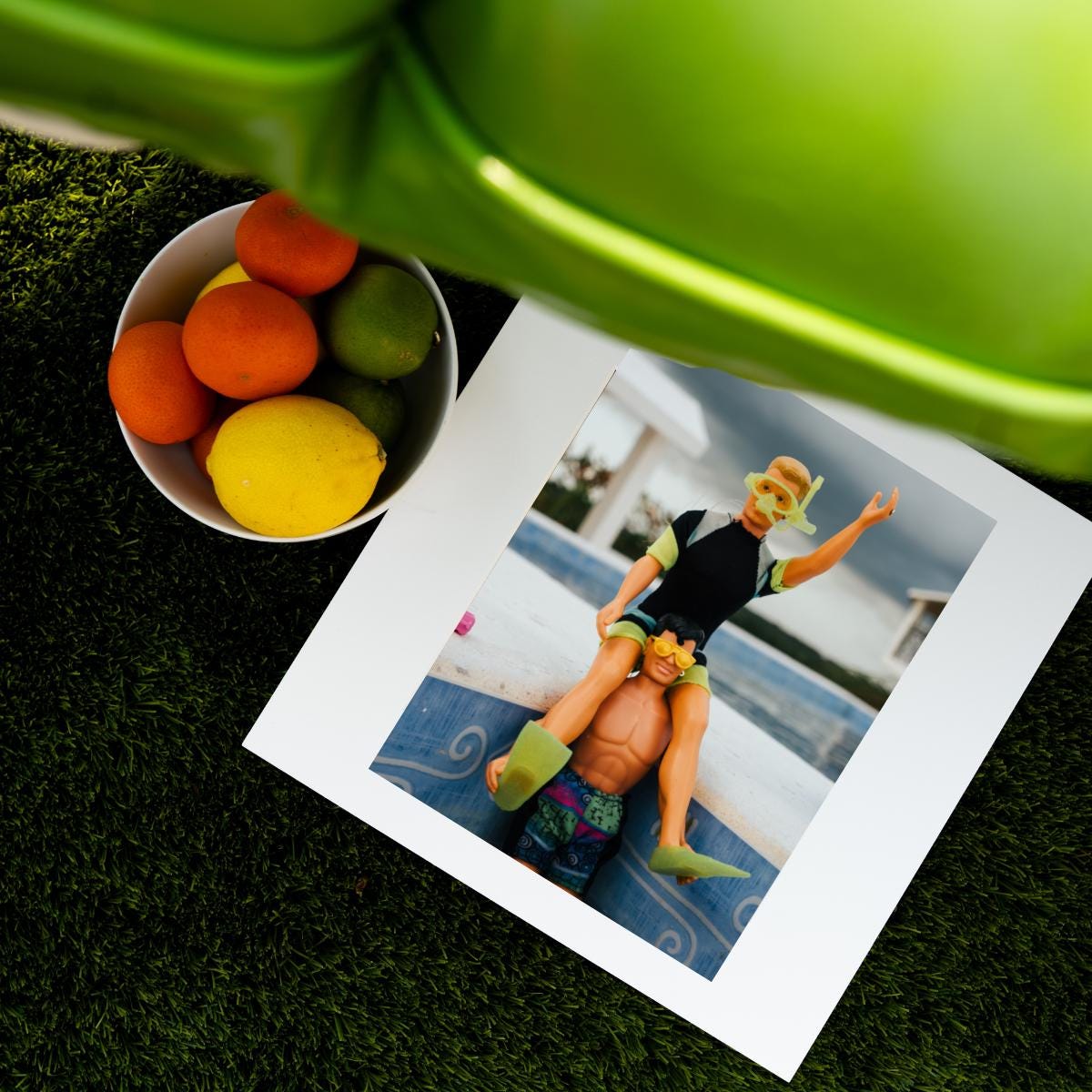 Chicken Fight Champions – Pool Party Edition, NKOTB Dolls in Akumal, Mexico, Funny Home Decor Gift