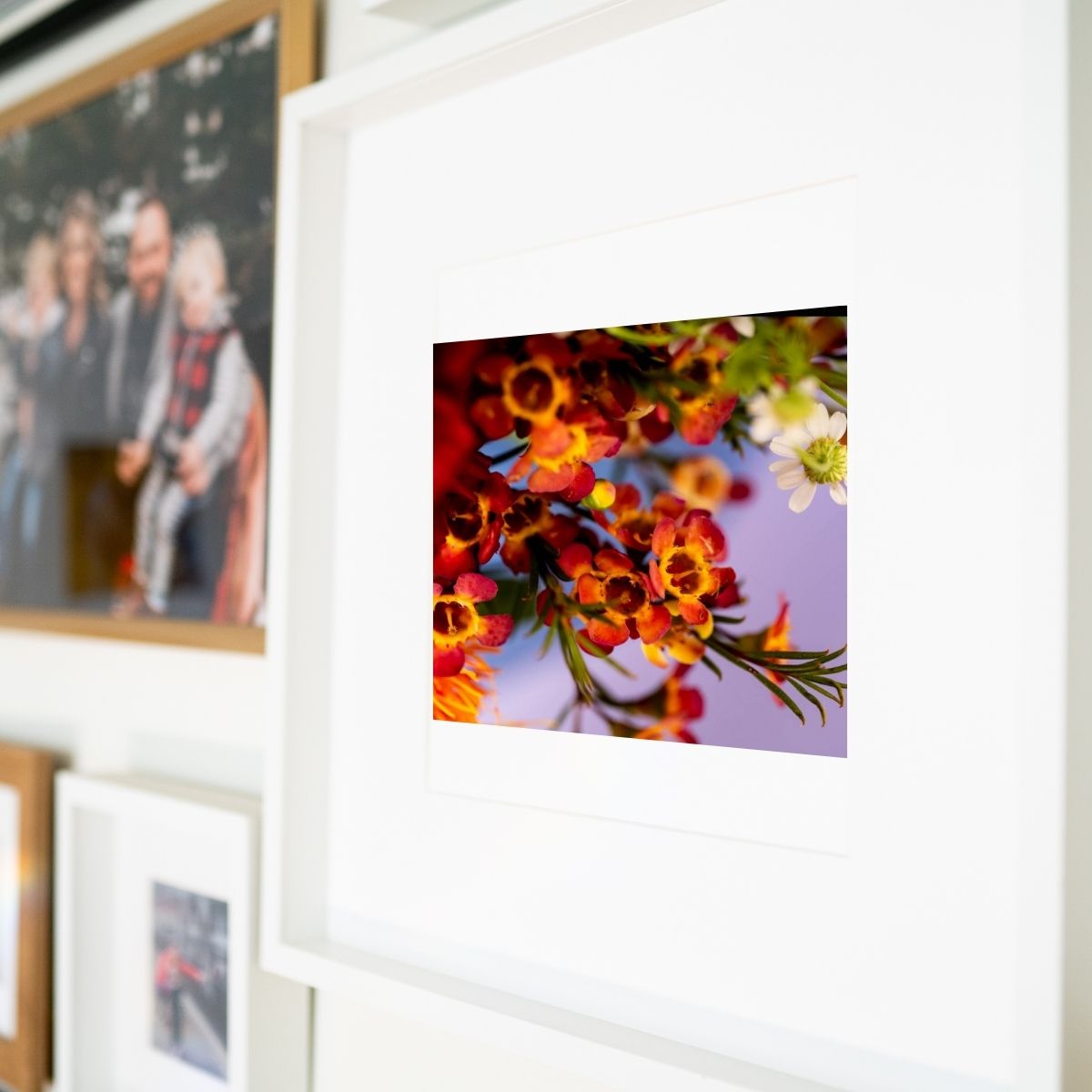 Abounding Blooms - Macro Photography Vibrant Happy Flower Art Print