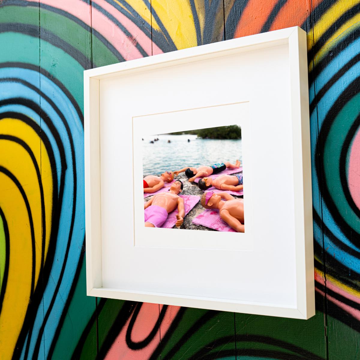 Towel Time – Rockside Relaxation with NKOTB Dolls in Akumal, Mexico, Vacation Home Decor Gift