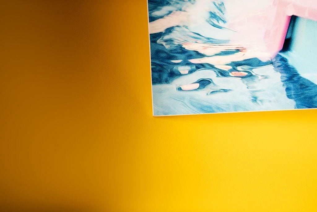 I Think About You in the Summertime — Nostalgic New Kids on The Block Doll Art Print, Pool Party Gift, Fun Home Decor, Colorful 80s Boy Band