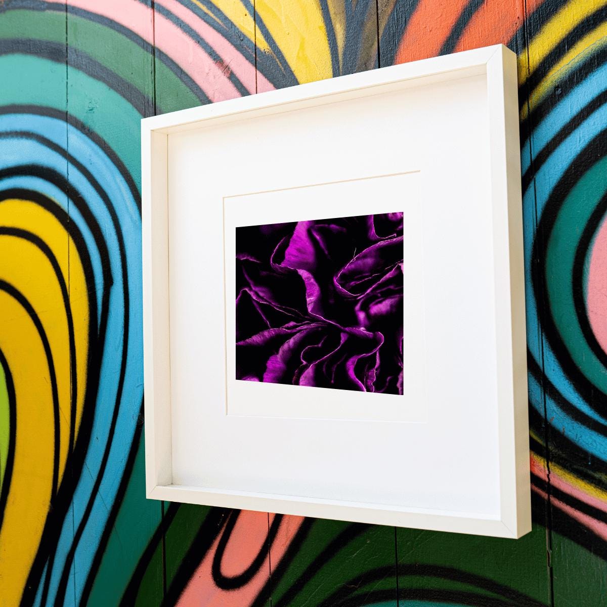 Purple Bloom - Macro Flower Fine Art Print | Bold & Vibrant Floral Photography | Violet Wall Decor