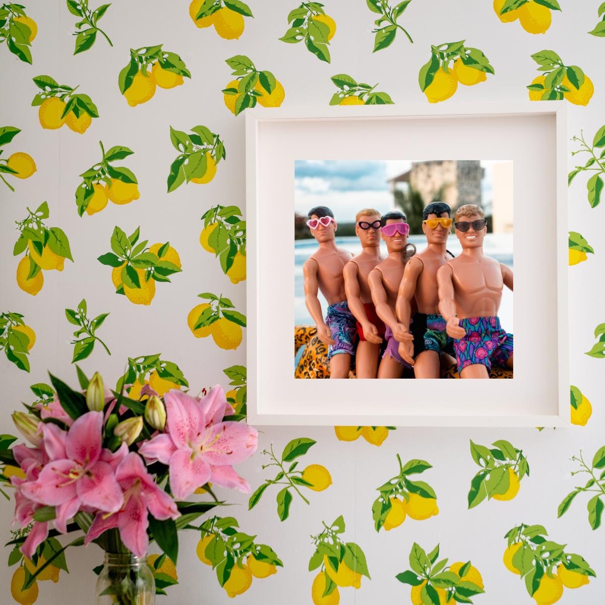 Fun Sunglasses for the Boys - New Kids on the Block Retro Gift, Decor for Vacation Lovers