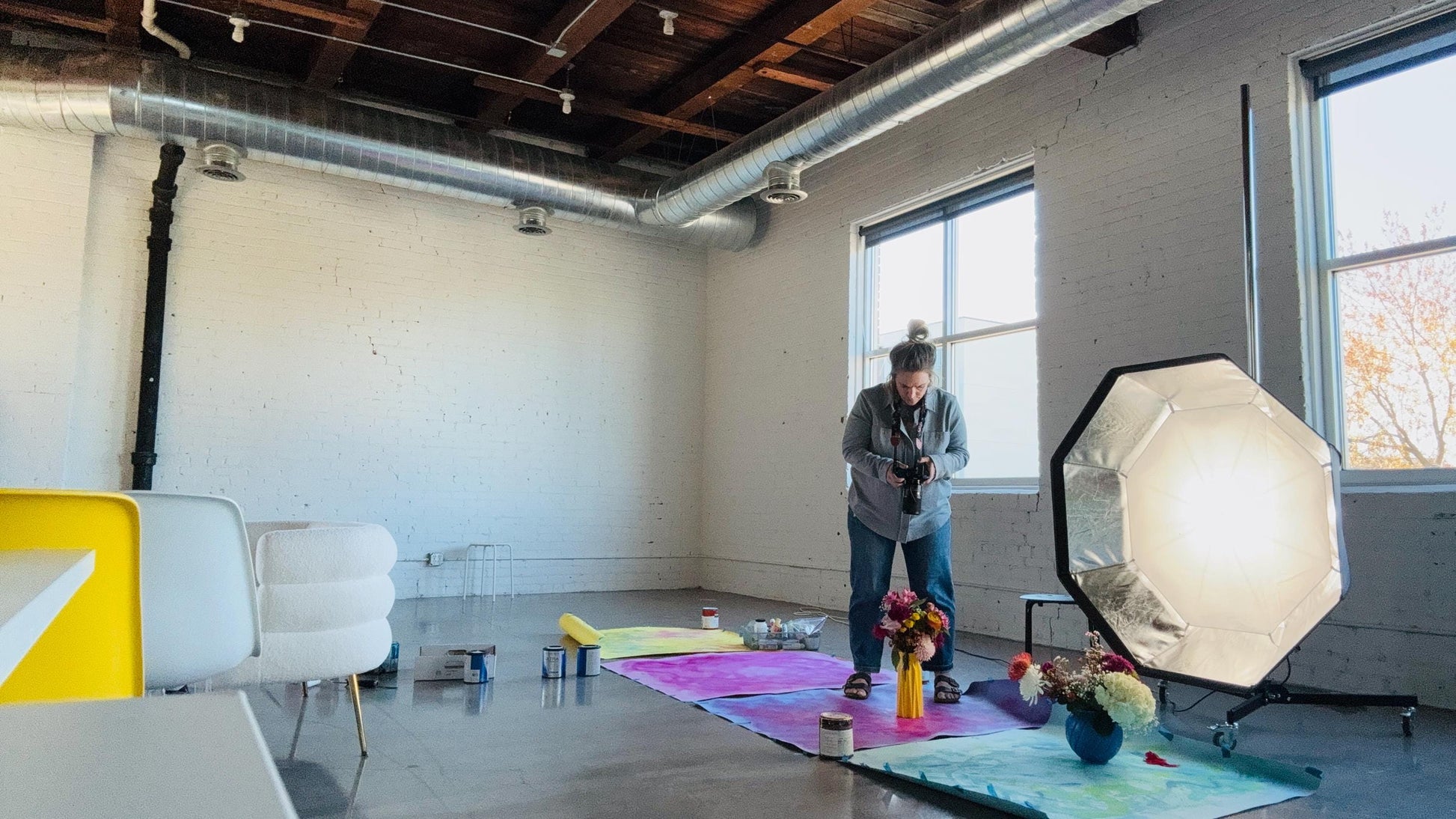 Abounding Blooms - Macro Photography Vibrant Happy Flower Art Print