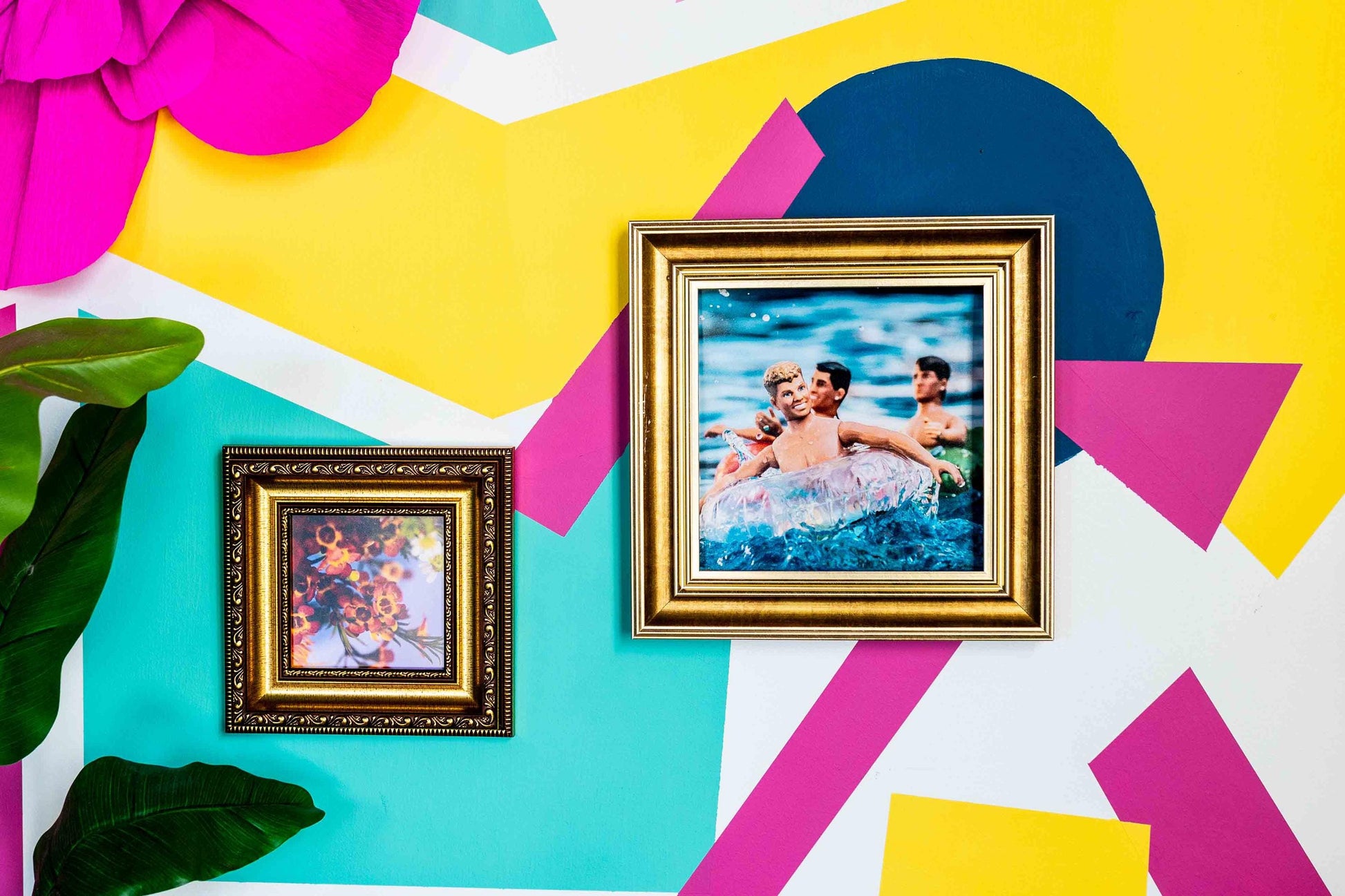 Abounding Blooms - Macro Photography Vibrant Happy Flower Art Print