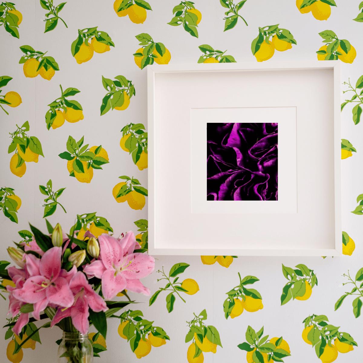 Purple Bloom - Macro Flower Fine Art Print | Bold & Vibrant Floral Photography | Violet Wall Decor