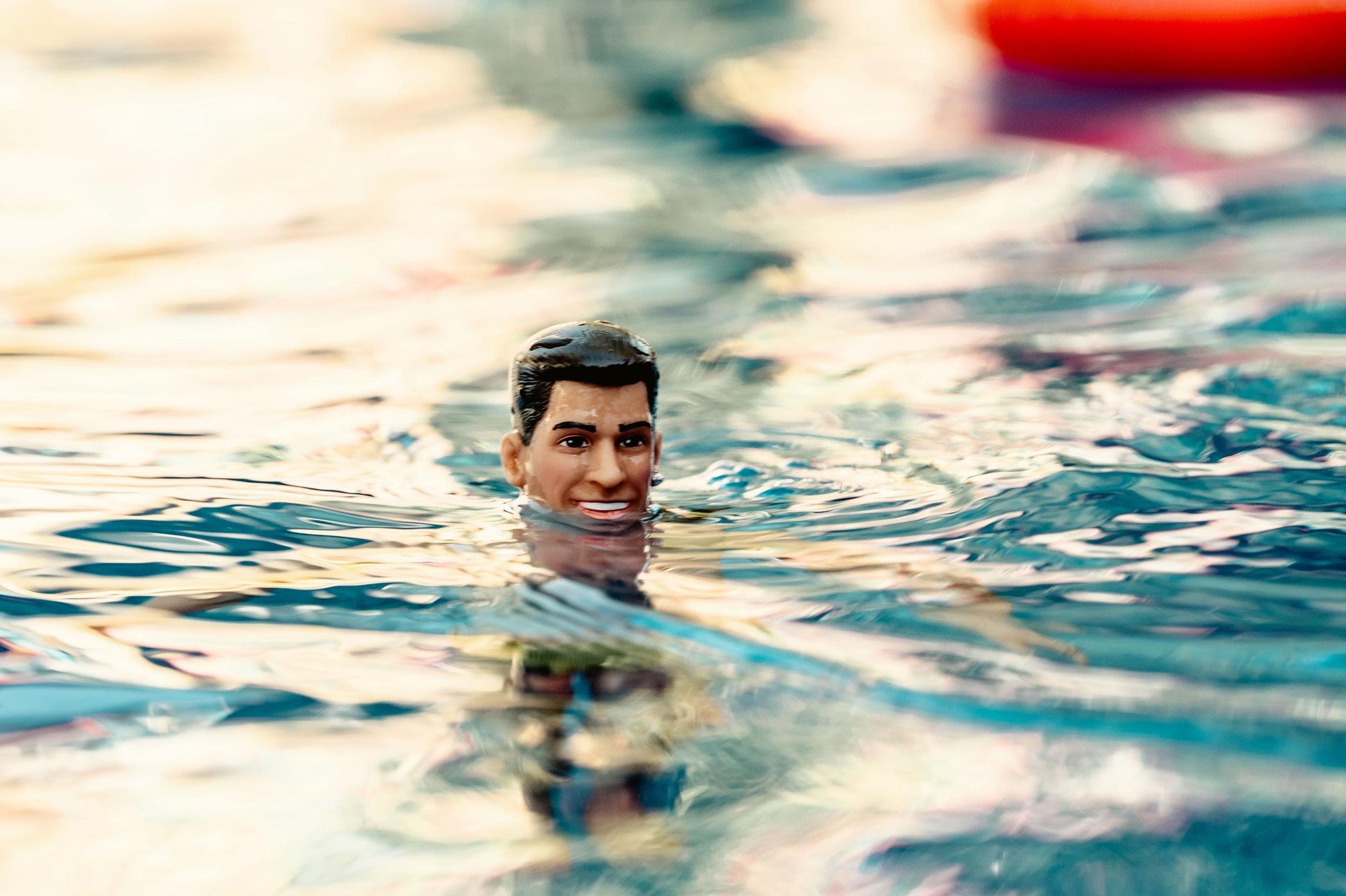 Danny Wood Doll Art Print: New Kids on The Block Summer Nostalgia Photo