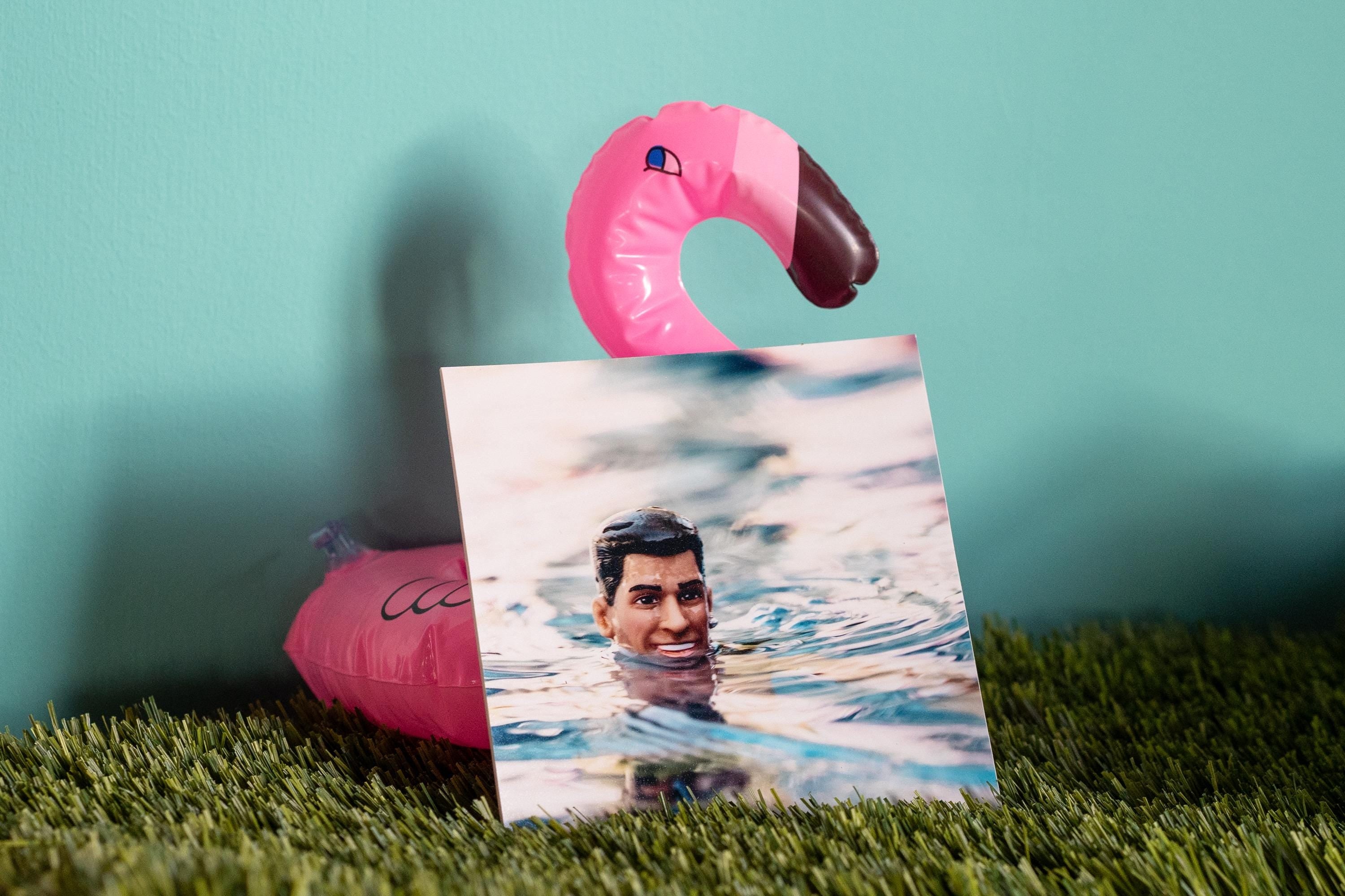 Danny Wood Doll Art Print: New Kids on The Block Summer Nostalgia Photo