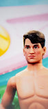 NKOTB Jonathan Knight Doll Art Print: 90s Nostalgia Poolside Decor