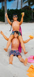 NKOTB Beach Print: Knight Brothers, Akumal Mexico