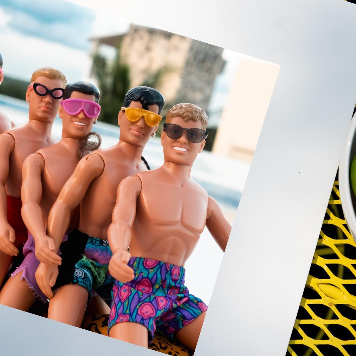 Fun Sunglasses for the Boys - New Kids on the Block Retro Gift, Decor for Vacation Lovers