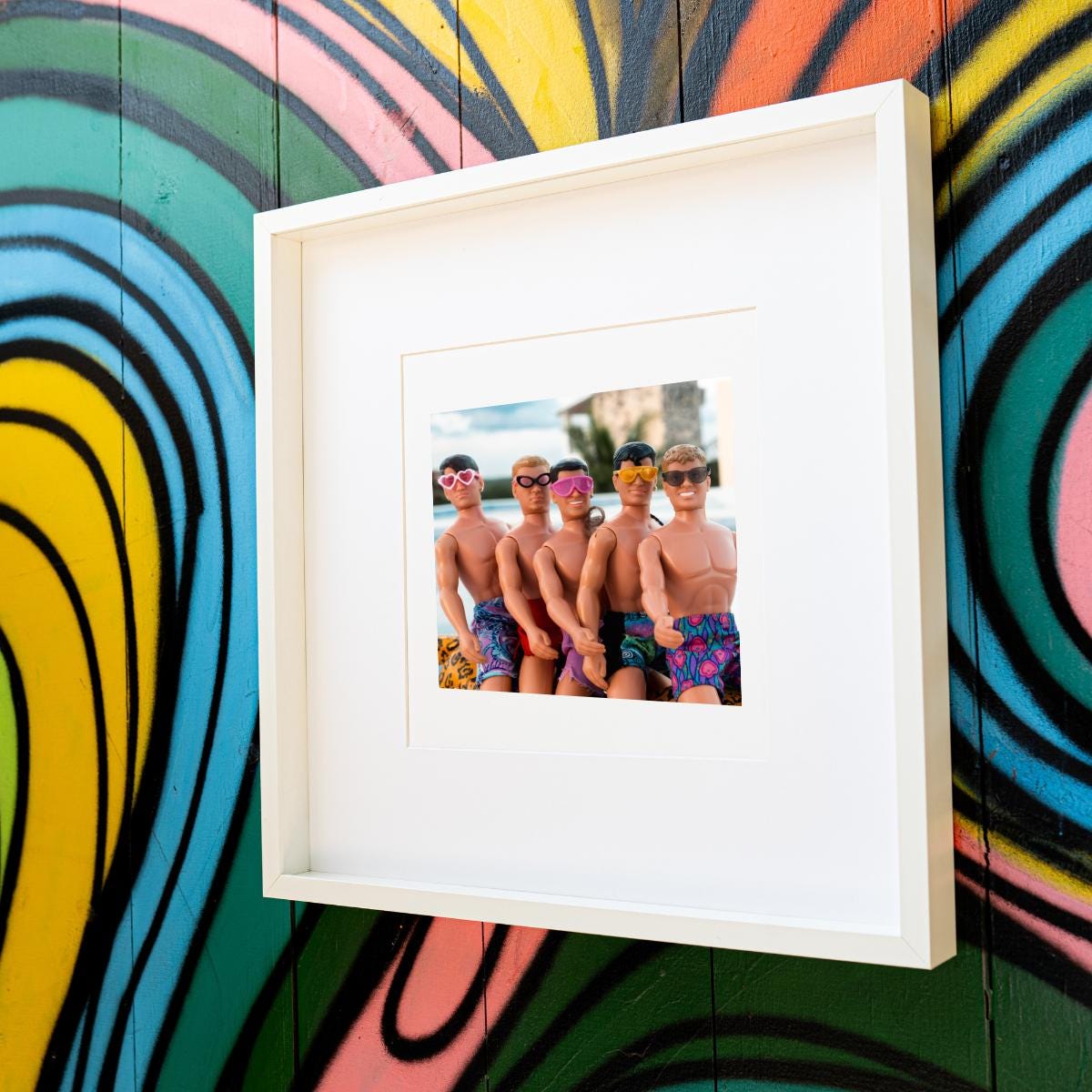 Fun Sunglasses for the Boys - New Kids on the Block Retro Gift, Decor for Vacation Lovers