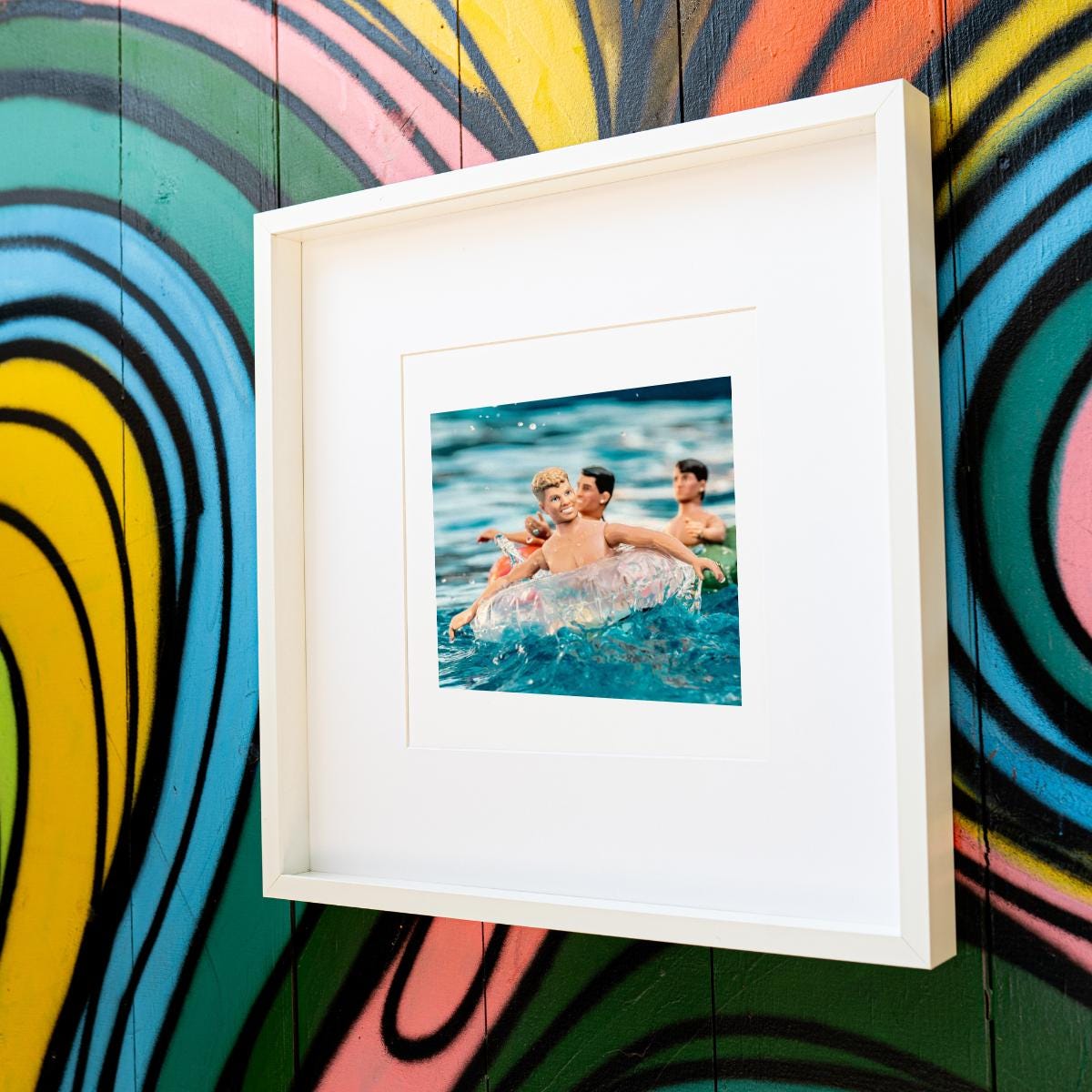 New Kids on The Block Barbie Doll Photo Print: Nostalgic Summer Wall Art