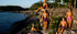 Golden Hour Hang on the Rocks – NKOTB Dolls in Akumal, Mexico, Fun Home Decor Gift
