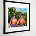 NKOTB Beach Print: Joey McIntyre & Jordan Knight Dolls - Retro Boy Band Art