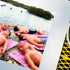 Towel Time – Rockside Relaxation with NKOTB Dolls in Akumal, Mexico, Vacation Home Decor Gift