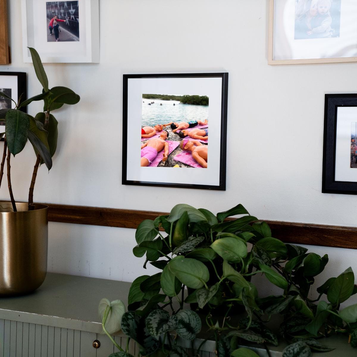 Towel Time – Rockside Relaxation with NKOTB Dolls in Akumal, Mexico, Vacation Home Decor Gift