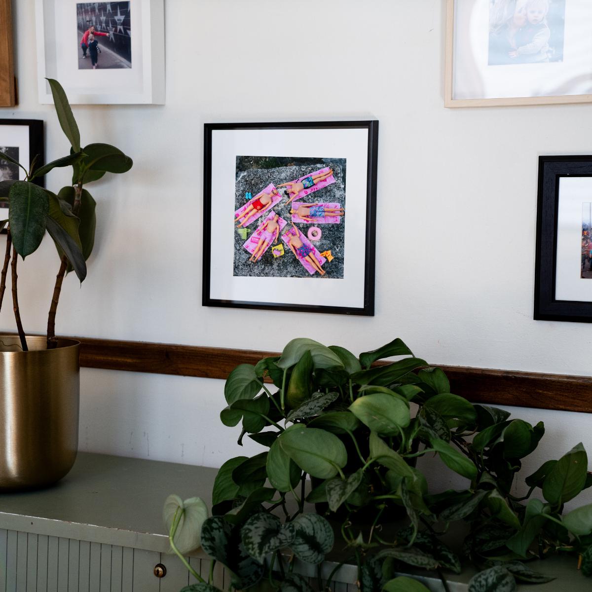 NKOTB Dolls Beach Print: Akumal Mexico Vacation Home Decor