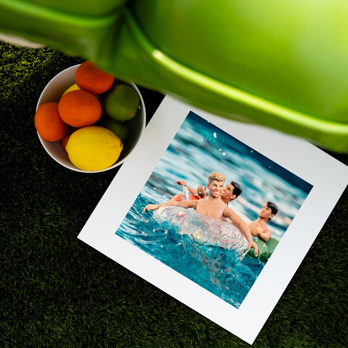New Kids on The Block Barbie Doll Photo Print: Nostalgic Summer Wall Art