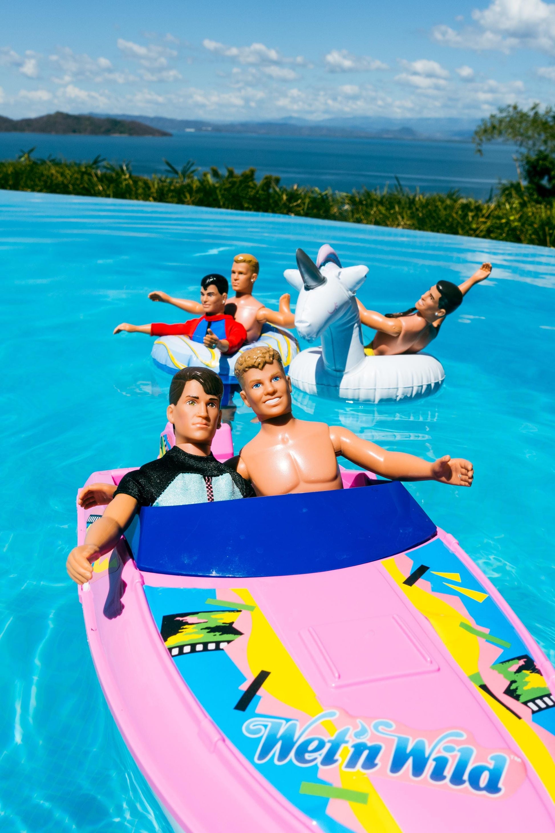 Wet ‘n Wild – Pool Party Vacation Summer Fun Photo Print