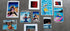 Taylor Barbie Retro Doll Ducky Pool Float Art Print – Vibrant Summer Photography