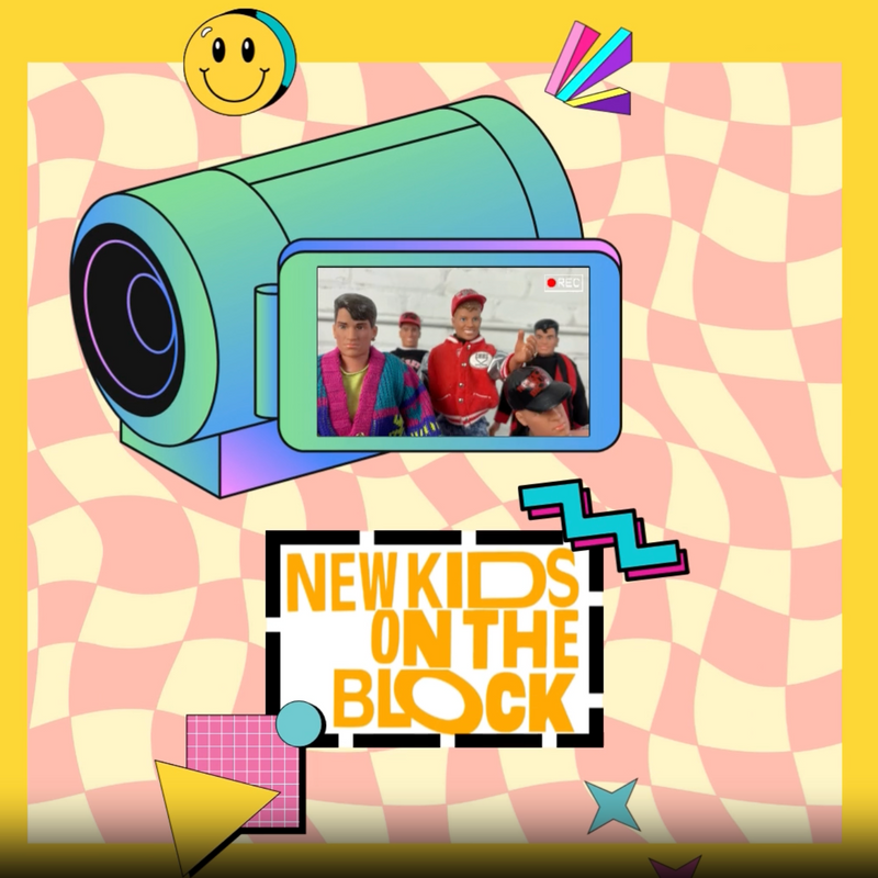 Vintage New Kids on the Block Dolls